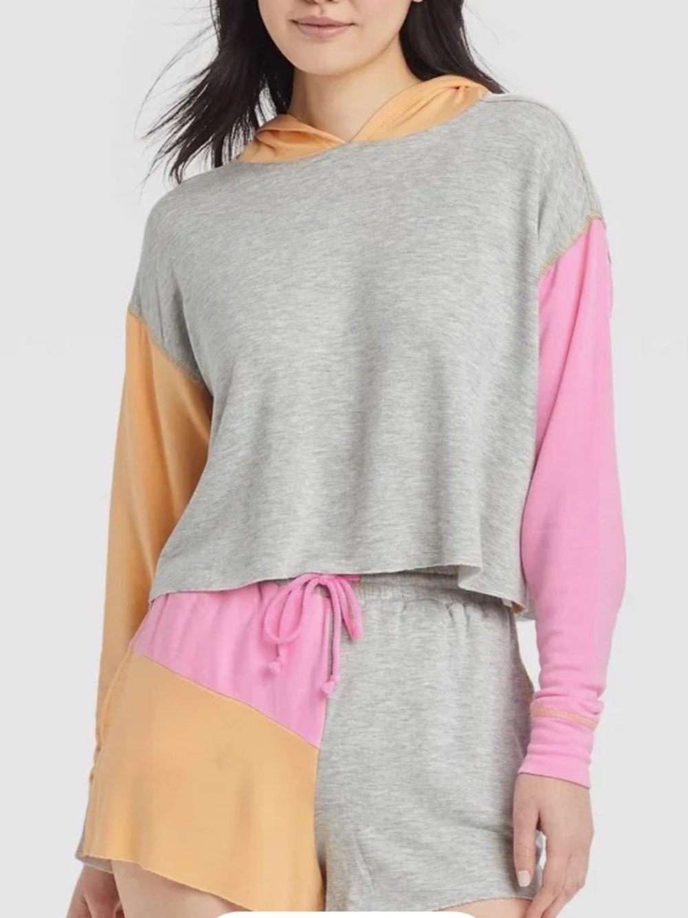 Colsie Target colorblock lounge hoodie